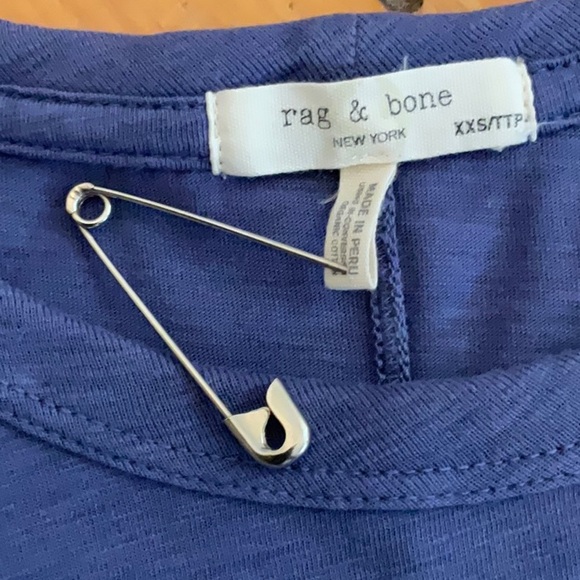 RAG and BONE ORGANIC COTTON TEE - Picture 5 of 13